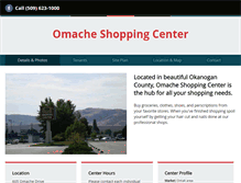 Tablet Screenshot of omacheshoppingcenter.com